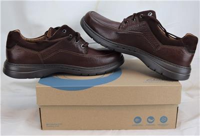 Clarks Brawleylace Mahogany Leather 51789 Shoes Men Size 14 M NIB