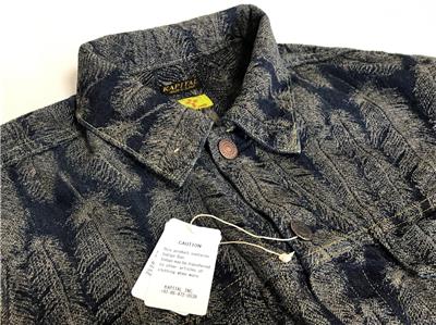 KAPITAL 12oz feather denim 3rd Jacket kimono brand new made