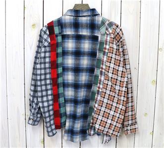 ネルシャツ Rebuild by Needles / Flannel Shirt 7 Cuts Shirt/QV396 Rebuild by Needles Flannel Shirt 7 Cuts Shirt new XS | eBay