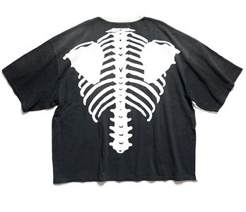 KAPITAL T-Shirt Tenjiku 2TONE BIG Pocket T (BONE pt)