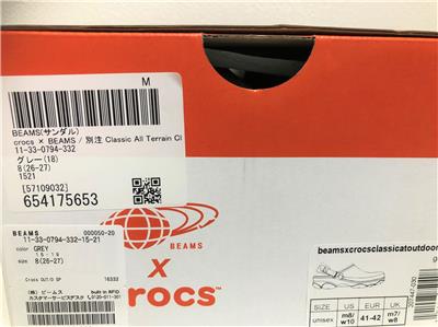 Crocs Beams exclusive Classic All Terrain Clog Sandals Japan Crocs Beams exclusive Classic All Terrain Clog Sandals Japan