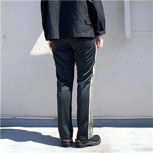 Needles Narrow Track pant poly smooth green brand new 21AW