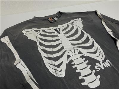 Saint Michael x Vlone Skull L/S Tee - Black – Feature