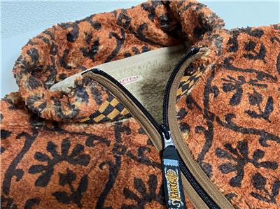 KAPITAL YOSEMITE arabesque fleece zip up blouson brand new brown