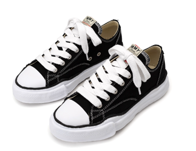 MIHARA YASUHIRO PETERSON OG Sole Canvas Low-top black | eBay
