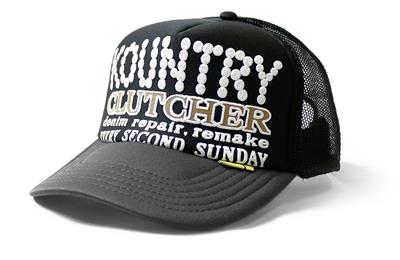 kapital kountry pearl clutcher truck cap hat trucker black