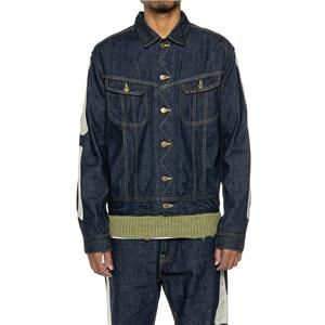kapital 11.5oz denim Mexican tuxedo westerner indigo bone