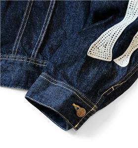 kapital 11.5oz denim Mexican tuxedo westerner indigo bone