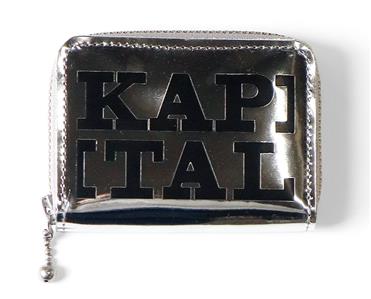 Kapital mirror leather THUMBS UP mini wallet bone brand new black