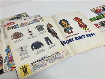 bape paper 参考用 BAPE PAPER SET 1-8 Poster Magazine rare | eBay