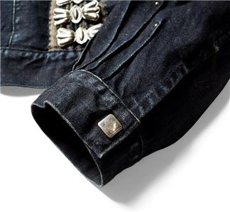 Kapital 12oz Yagasuri Jacquard Denim Chimayo Drizzler JKT XXL | eBay