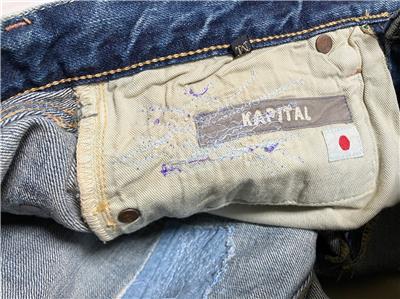 №689【DENIM✖️Leopard巾着バケツBAG】DENIM Remake №689【DENIM✖️Leopard巾着バケツBAG】DENIM Remake №689