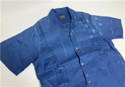 Kapital French cross linen bandana pt remake Aloha shirt new