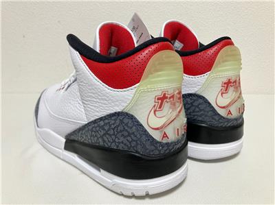 NIKE Air Jordan 3 Retro SE-T AJ3 III fire red denim japan brand