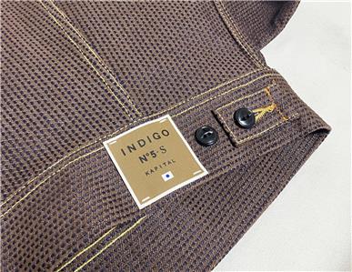 KAPITAL century denim westerner jacket regular no.5-s brown brand