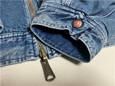 kapital Denim Lining Reversible Work Jacket zip up Virgin Mary