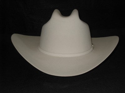 New Stetson Monarca White 6X Beaver Fur Felt Cowboy Hat | eBay