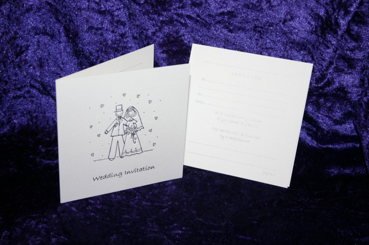 Wedding Invitations 10 Pack 2