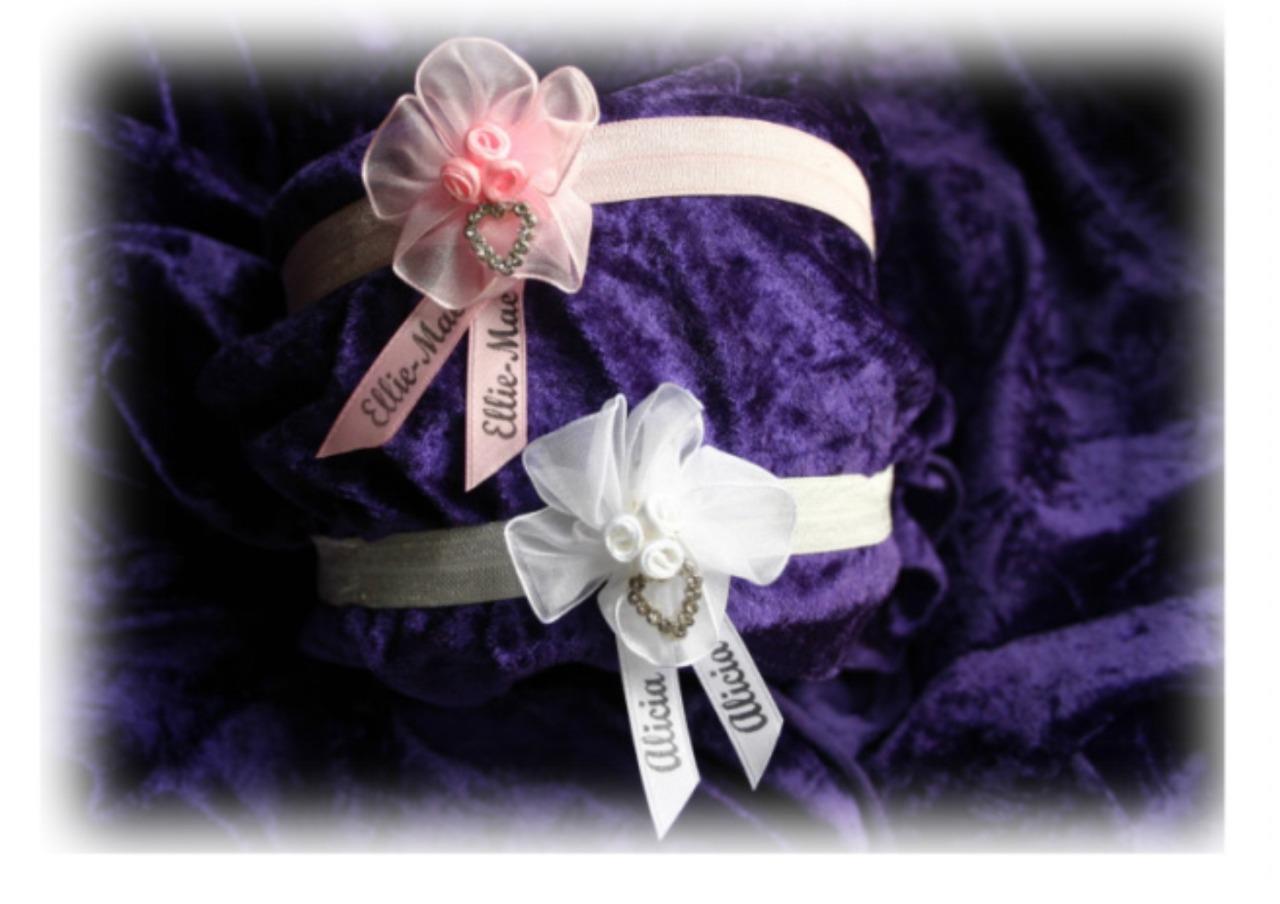 personalised baby headband