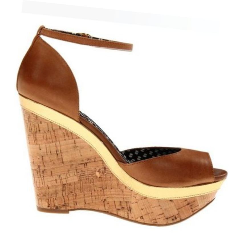 Womens Shoes Jessica Simpson KEIRA Platform Wedge Sandals Heels Tan ...