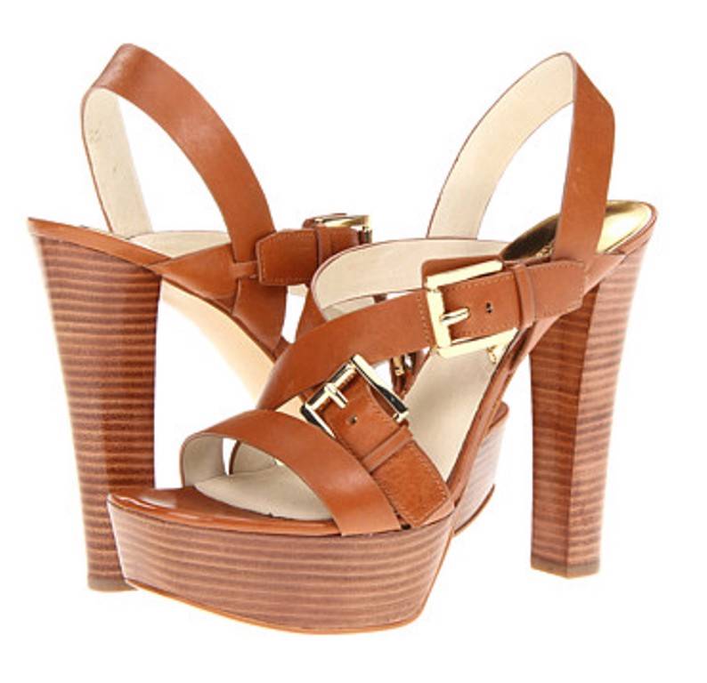 Womens Shoes Michael Kors JOSEPHINE Platform Strappy Heels Sandals ...