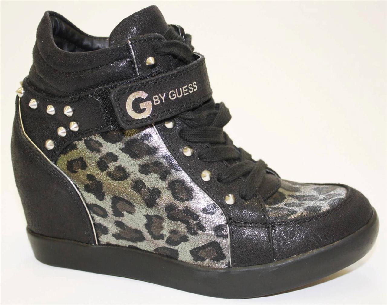 Women's Shoes G By Guess POPSTAR Wedge High Top Fashion Sneaker Black ...
