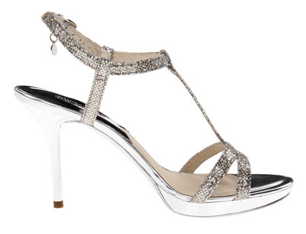 Women's Shoes Michael Kors Yvonne Platform T Strap Sandals Heels ...