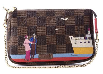 Louis Vuitton Damier Ebene 2016 Christmas Animation