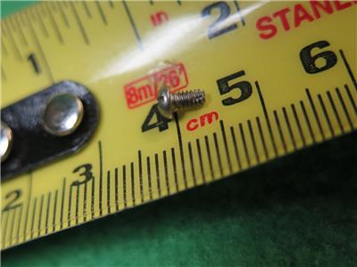 200 pc 2-56 x 1//8/" STAINLESS F THREAD CUTTING SLOTTED ROUND HEAD MACHINE SCREWS