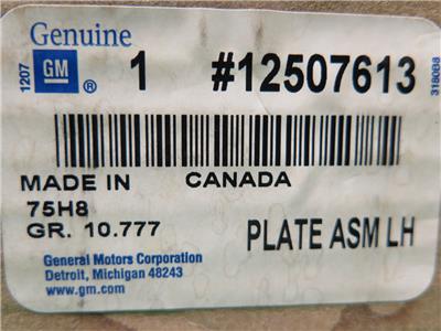 12507613 Gm Power Window Door Lock Switch Bezel Cover Trim