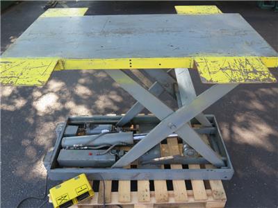 Southworth L4 36 Electric Hydraulic Scissor Cam Lift Table 115v 4000 Lb 53 X 40 Ebay