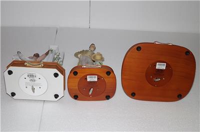 LOT 5 GONE WITH THE WIND MUSIC BOX FIGURINES PRISSY SCARLETT, ASHLEY ...