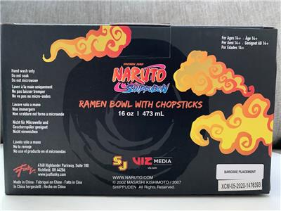 Naruto Shippuden Ichiraku Ramen Bowl with Chopsticks | eBay