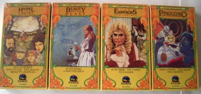 4 Shelley Duvall Faerie Tale Theatre Vhs All Star Cast Ebay