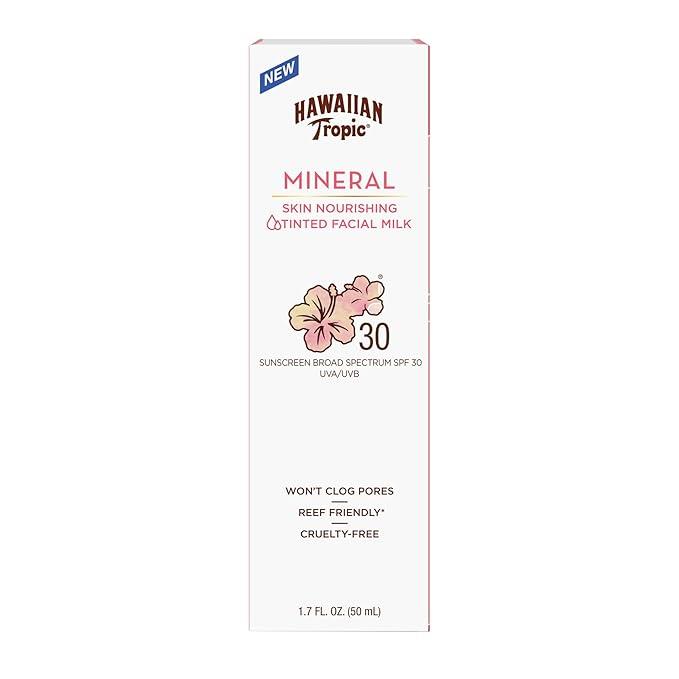 Hawaiian Tropic Mineral getönte Gesichtsmilch LSF 30 Lotion, je 1,7 Unzen, - Bild 5 von 7