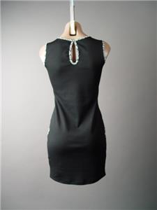 black and white hourglass dress