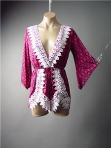 pink black abstract geometric crochet crossover low plunge pink black abstract geometric crochet crossover low plunge