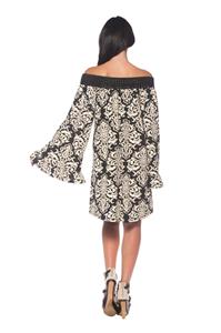 Phoenix Bird Embroidery Light Pink Off The Shoulder Day 283 mv Dress 1XL 2XL 3XL