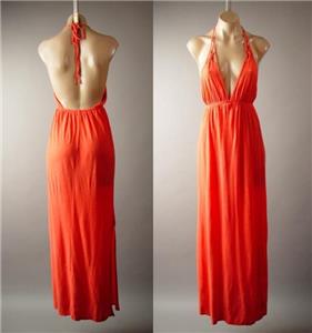 Sale Ikat Print Tribal Boho Goddess Empire Waist Sun Long Maxi 13 mv Dress M L
