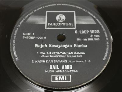 Malay Hail Amir Muzik Ahmad Nawab Wajah Kesayangan Hamba Singapore 7 Ep Ep335 Ebay