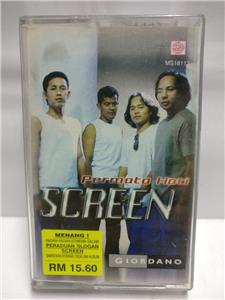 Malay Rock Band Screen Permata Hati 2000 Rare Malaysia Promo Cassette Ct742 Ebay