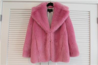 J Crew Faux Fur Pink Coat Peony Jacket Fall Winter 2016 Authentic Xxs Gorgeous Ebay