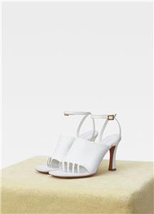 靴 Celine Phoebe Philo shoes size 39 Celine Black/Gold Leather and Metal Plate Phoebe Philo Lace