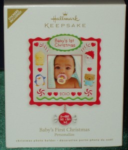 2010 baby's first christmas ornament
