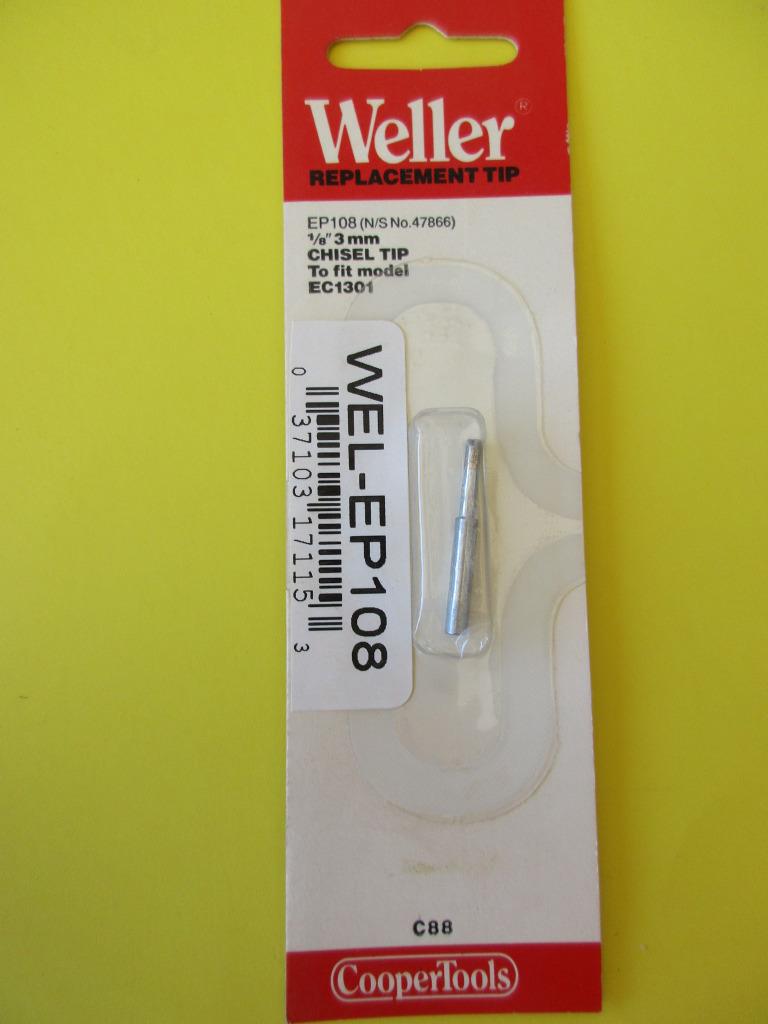 1 x punta di ricambio WELLERER serie EP EC3000 EC4000 1301 saldatore NOS - Foto 7 di 7