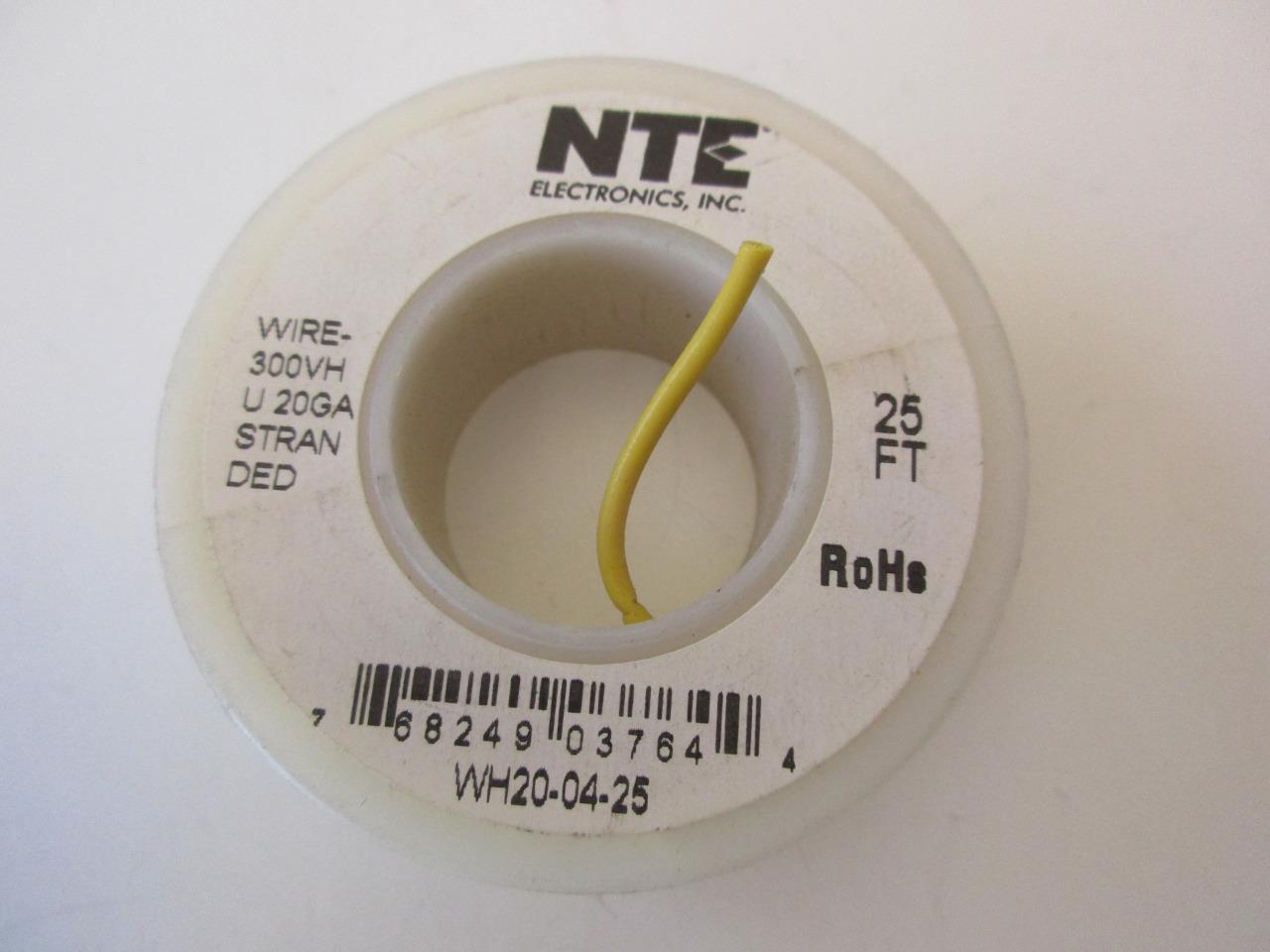 25' ft rollo 20 AWG CABLE DE CONEXIÓN TRENZADO medidor de cable 300 V PVC aislamiento COLORES - Imagen 6 de 6