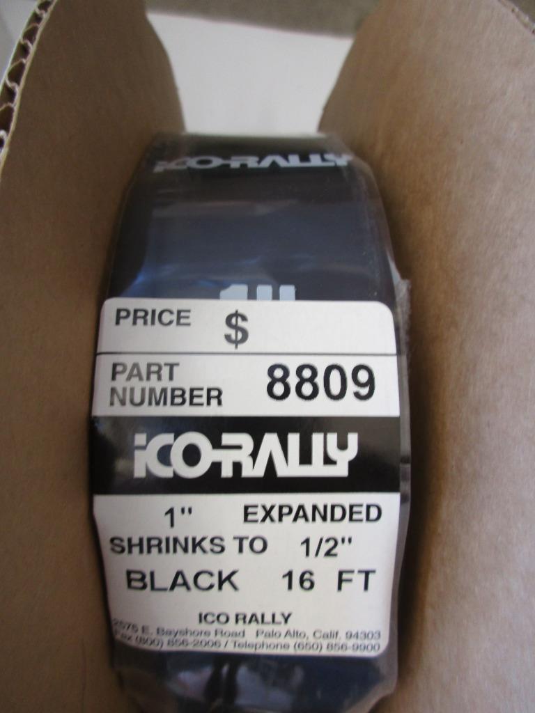 1 Roll 1" inch Inner Dia ID HEAT SHRINK TUBING 16 feet 2:1 CHOOSE COLOR Made US - Picture 4 of 7