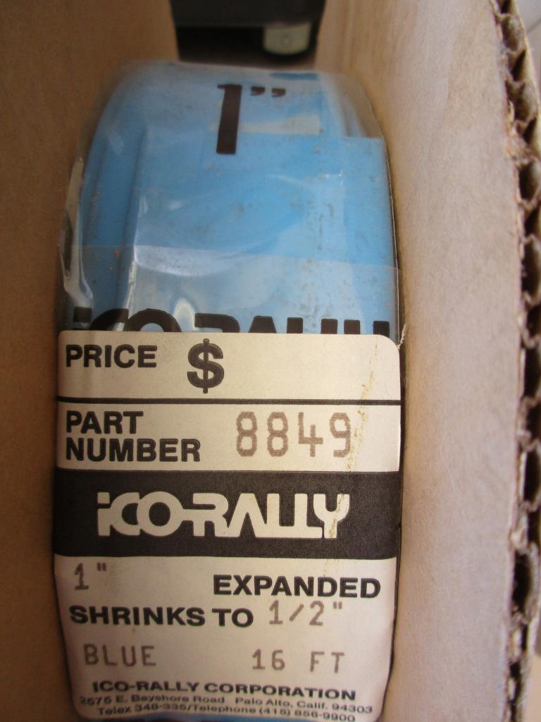 1 Roll 1" inch Inner Dia ID HEAT SHRINK TUBING 16 feet 2:1 CHOOSE COLOR Made US - Picture 6 of 7