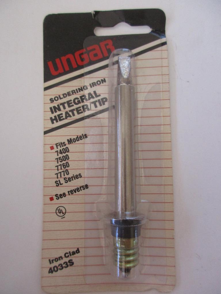 1x UNGAR 4033s 4036s or 4039s Heater 45w 1100° F 120v With Chisel or Pyramid Tip