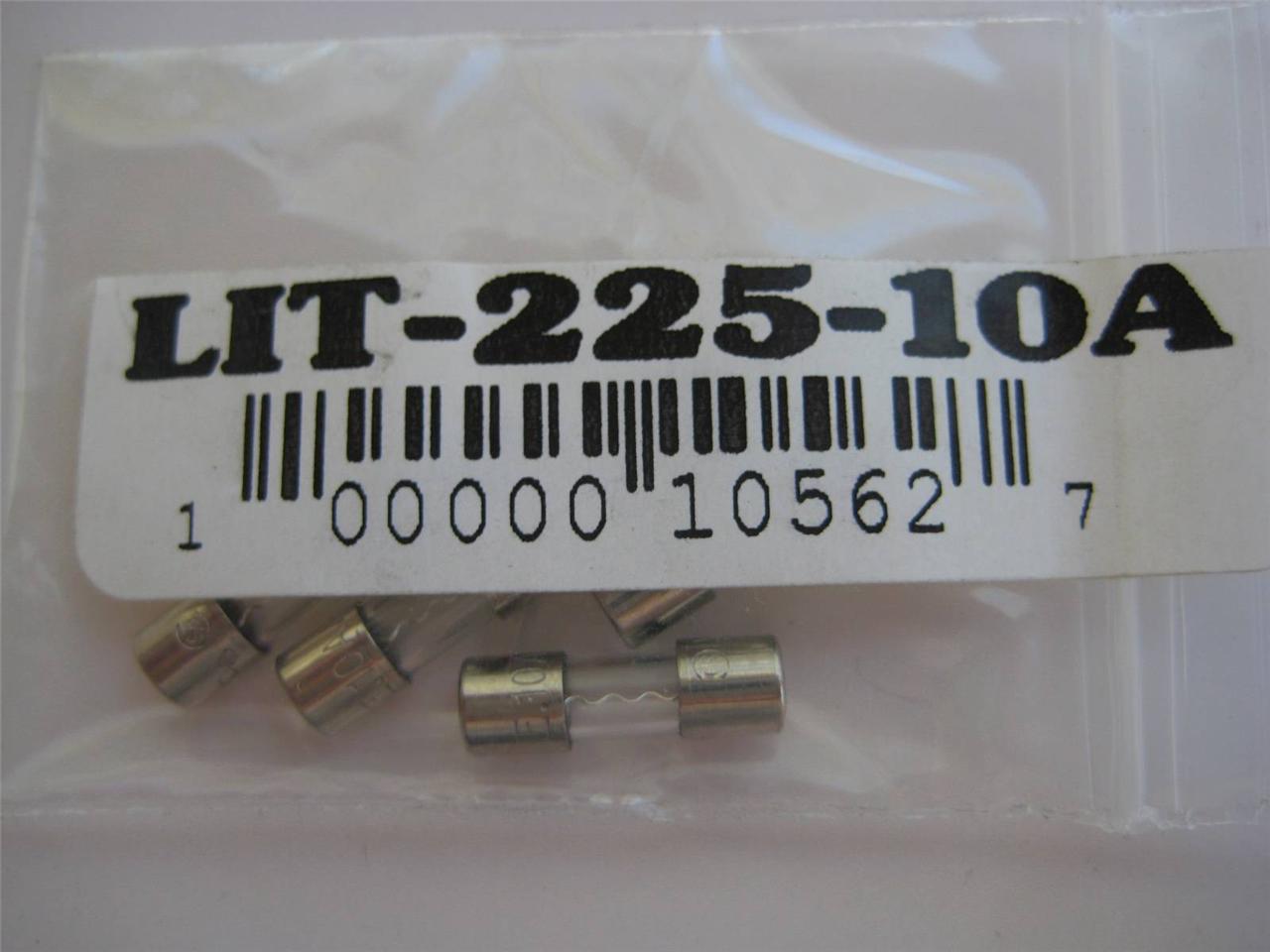 (5X) Littelfuse Fuse 225 3/8 3/4 2-1/2 3-1/2 4 6 o 7 amperios 2AG soplo rápido - Imagen 13 de 14